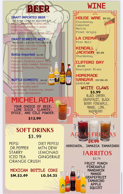 Menu Los Compadres Mexican Grill - 22