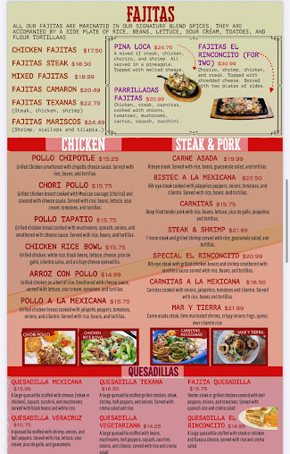 Menu Los Compadres Mexican Grill - 26