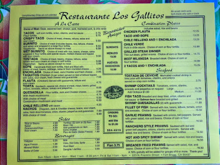 Menu Los Gallitos - 22