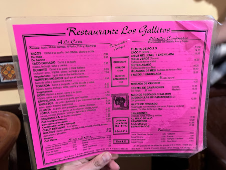 Menu Los Gallitos - 24