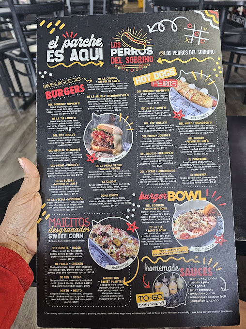 Menu Los Perros Del Sobrino - 24