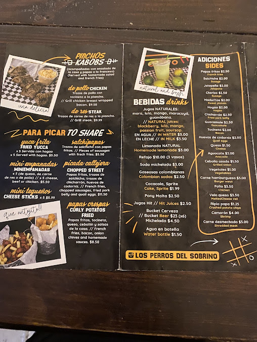 Menu Los Perros Del Sobrino - 28