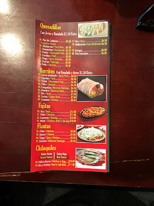 Menu Los Primos Mexican Restaurant - 25