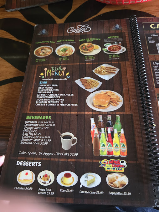 Menu Los Tres Magueyes Cantina Grill - 21