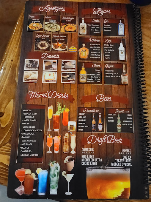 Menu Los Tres Magueyes Cantina Grill - 23