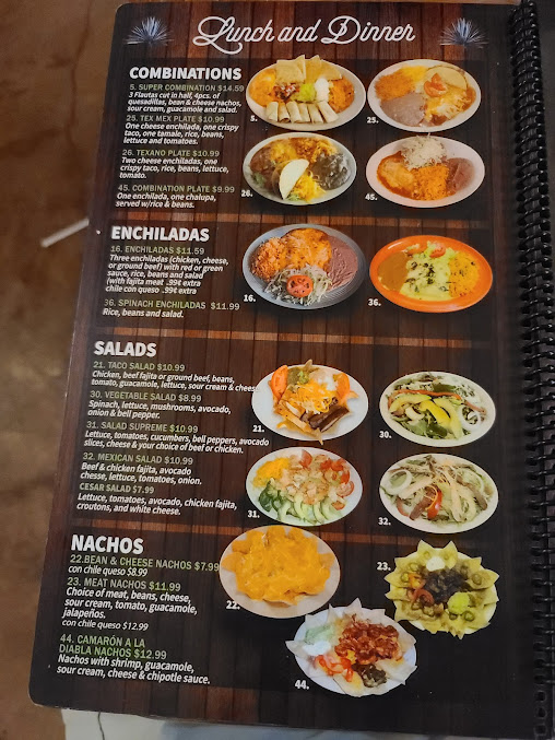 Menu Los Tres Magueyes Cantina Grill - 26