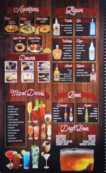 Menu Los Tres Magueyes Cantina Grill - 28