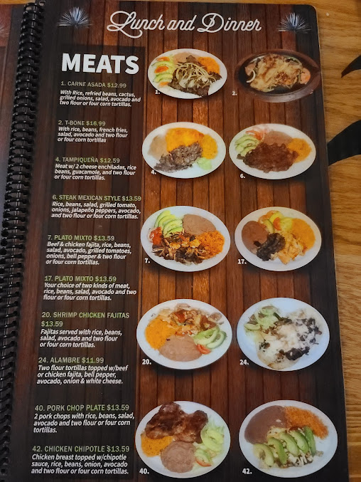 Menu Los Tres Magueyes Cantina Grill - 29