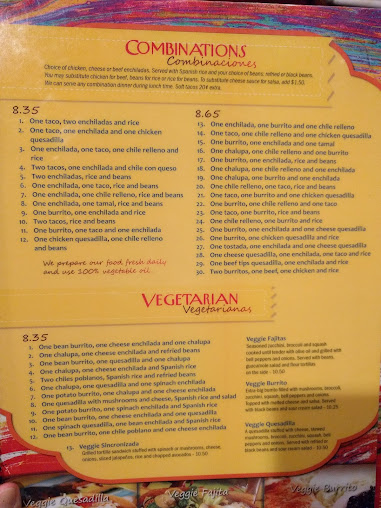 Menu Los Tres Magueyes Green Level - 21
