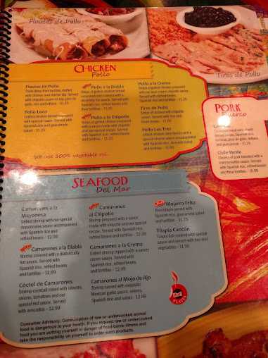 Menu Los Tres Magueyes Green Level - 23