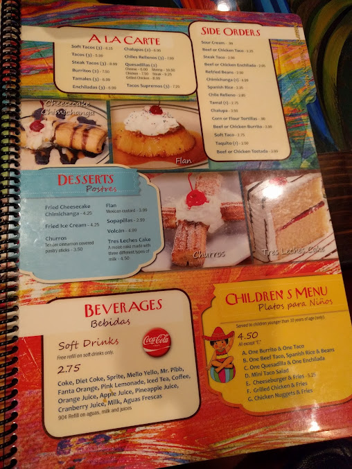 Menu Los Tres Magueyes Green Level - 27