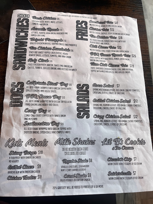 Menu Loud Burger - 27