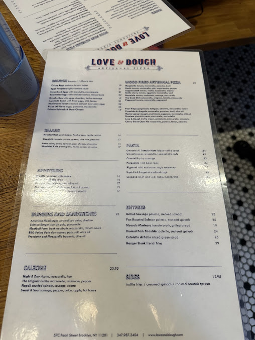 Menu Love & Dough - 19