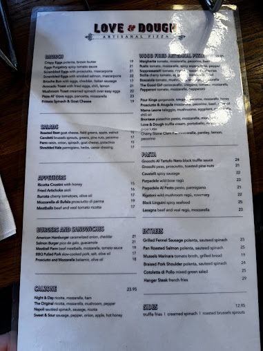 Menu Love & Dough - 21