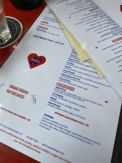 Menu Love & Dough - 24