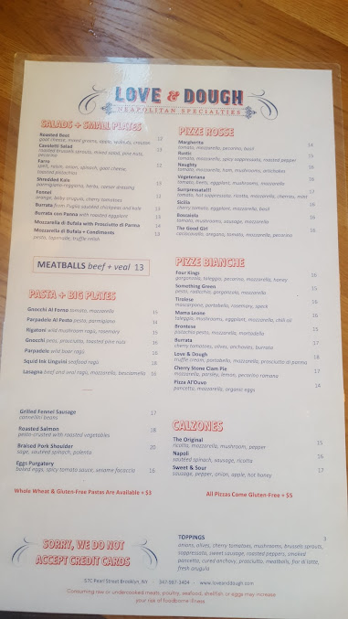 Menu Love & Dough - 25
