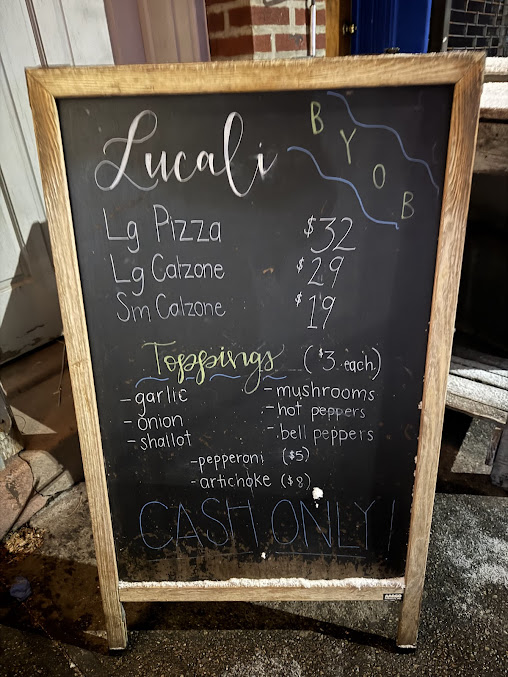 Menu Lucali - 21