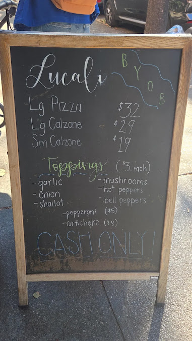 Menu Lucali - 26