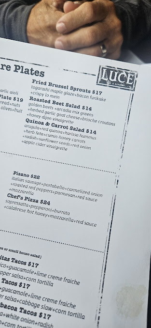 Menu Luce Bar Kitchen - 28