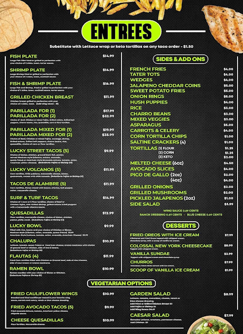 Menu Lucky Barrel - 20