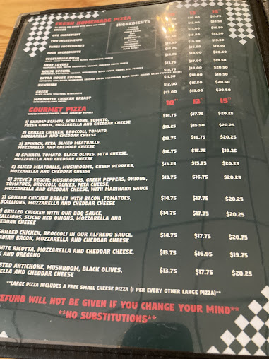 Menu Lugoff House Of Pizza Subs - 23