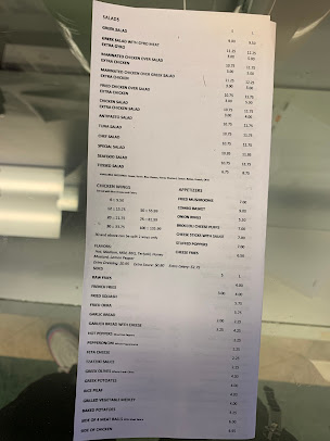 Menu Lugoff House Of Pizza Subs - 25