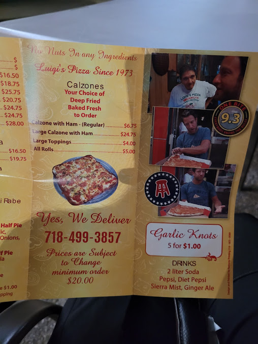 Menu Luigi's Pizza - 28