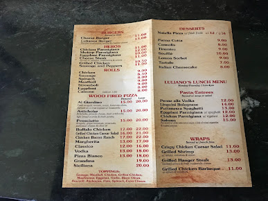 Menu Luliano’s - 26