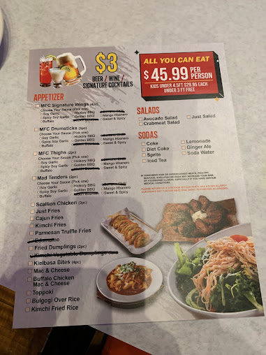 Menu Mad For Chicken - 20