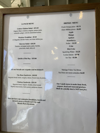 Menu Mademoiselle Colette - 20