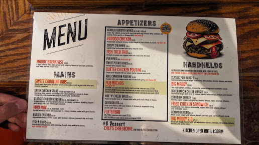 Menu Madison Avenue Pub - 27