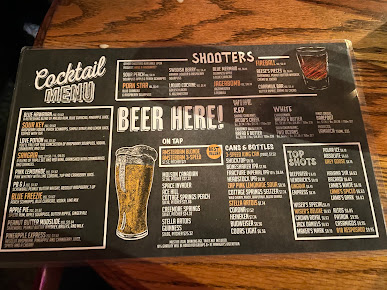 Menu Madison Avenue Pub - 29