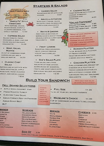 Menu Main Street Ice Cream Parlor - 22