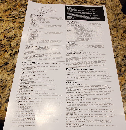Menu Ma'luz Mexican Grill (Mi Pueblo) - 21