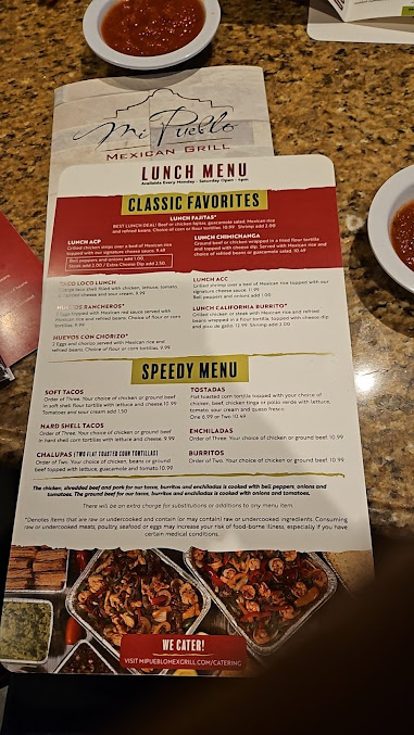Menu Ma'luz Mexican Grill (Mi Pueblo) - 27