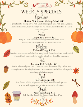Menu Mama Rao's - 24