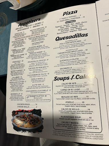Menu Mama Tequila - 21
