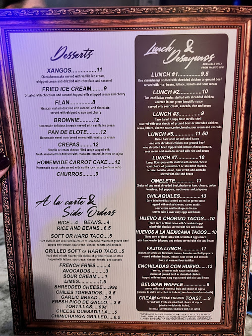 Menu Mama Tequila - 22