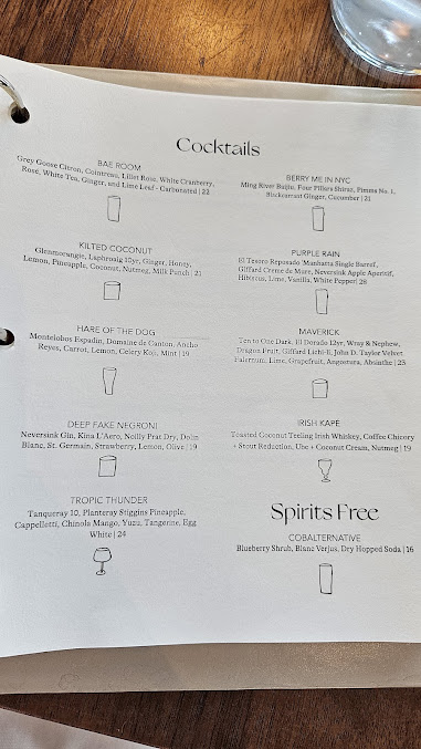 Menu Manhatta - 23