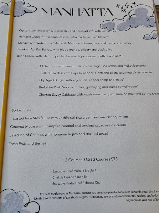 Menu Manhatta - 26