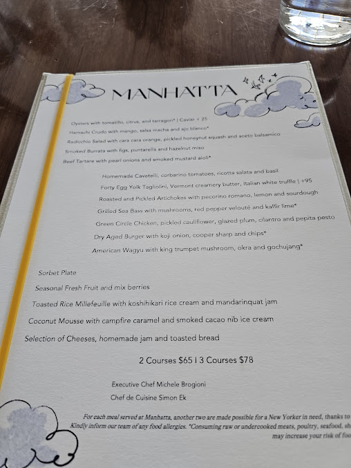 Menu Manhatta - 27