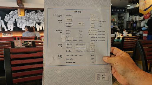 Menu Manichi Ramen Kona St - 27