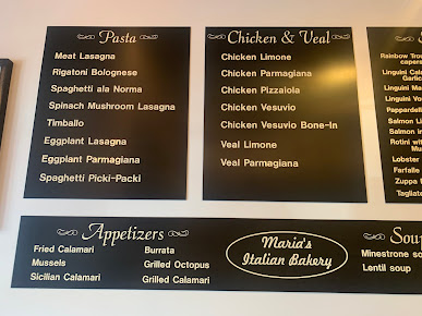 Menu Maria's Cafe - 21