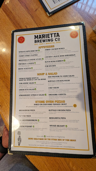 Menu Marietta Brewing Company - 18