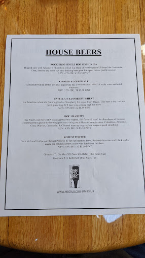 Menu Marietta Brewing Company - 19