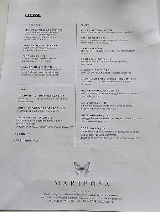 Menu Mariposa - 27