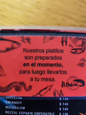 Menu Mariscos El Patron 818 - 27
