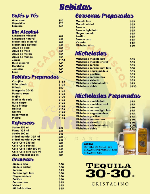 Menu Mariscos Martin - 18