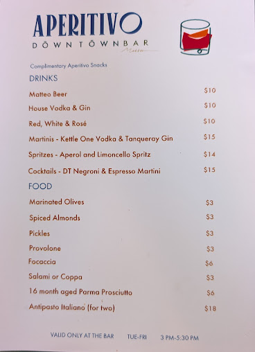 Menu Matteos Downtown - 20