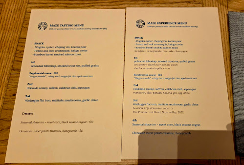 Menu Māze - 21